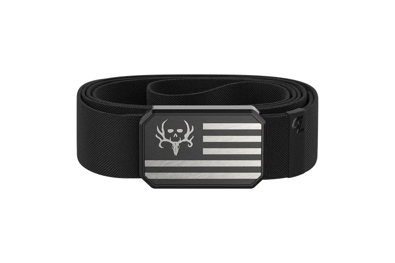 Bone Collector Patriot Black/Black Groove Belt™