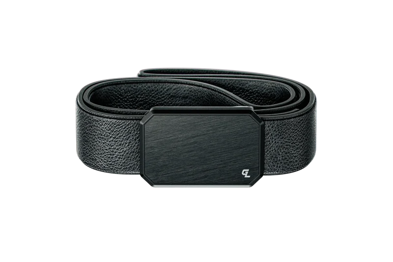 Groove Leather Belt® - Black