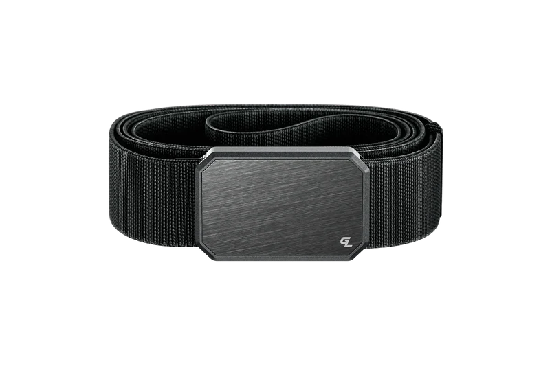 Groove Belt Gun Metal/Black